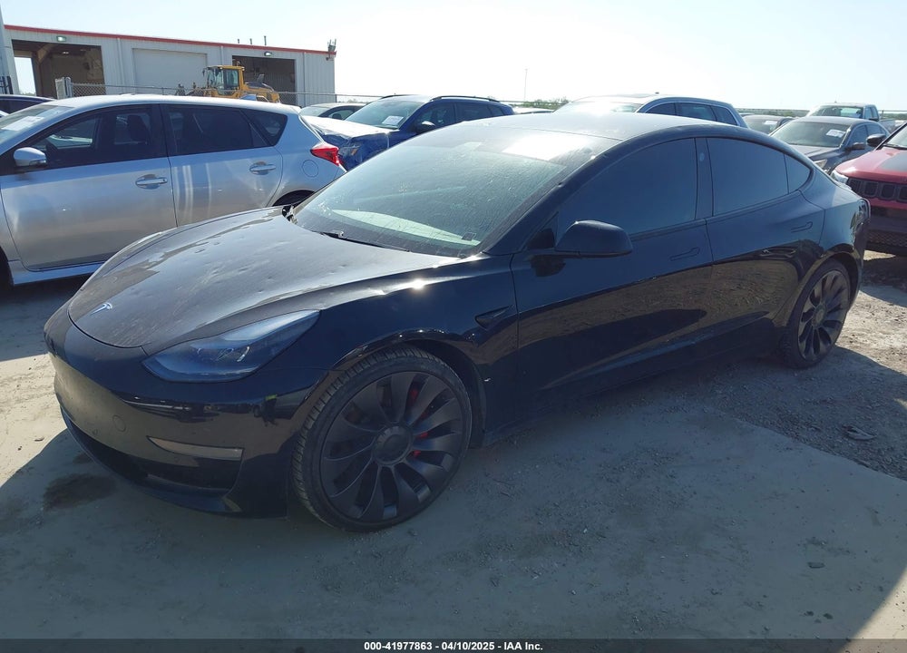 2021 TESLA MODEL 3 PERFORMANCE DUAL MOTOR ALL-WHEEL DRIVE VIN: 5YJ3E1EC9MF026546