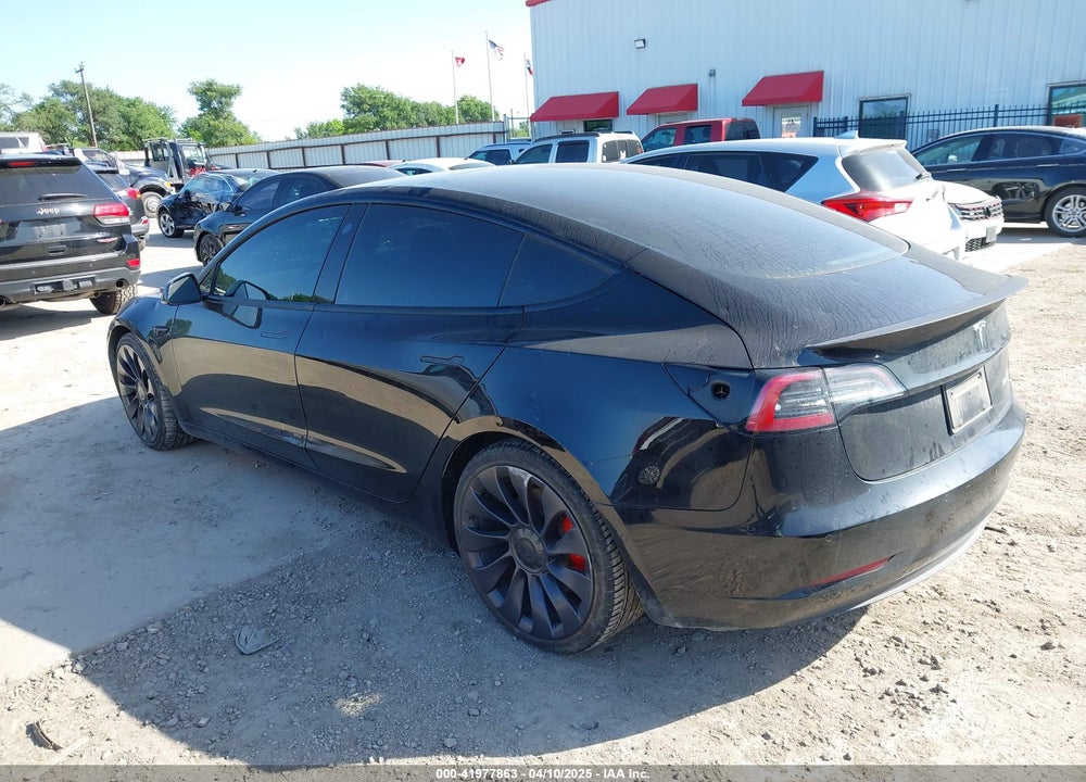 2021 TESLA MODEL 3 PERFORMANCE DUAL MOTOR ALL-WHEEL DRIVE VIN: 5YJ3E1EC9MF026546