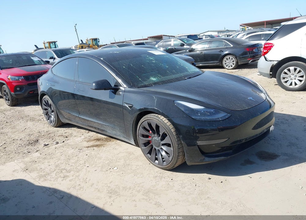 2021 TESLA MODEL 3 PERFORMANCE DUAL MOTOR ALL-WHEEL DRIVE VIN: 5YJ3E1EC9MF026546