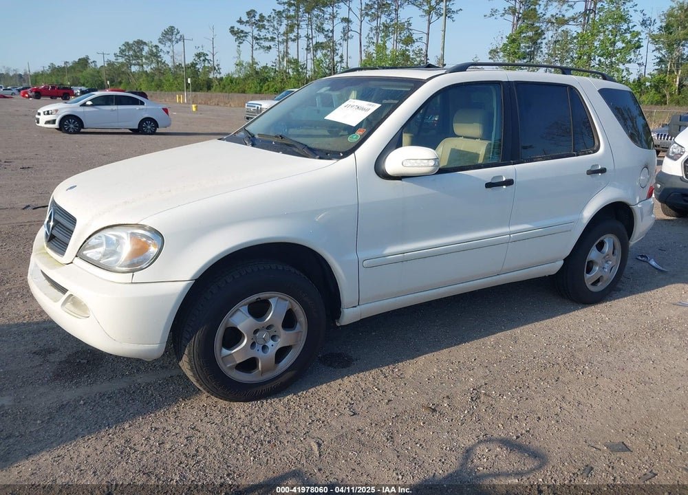 2003 MERCEDES-BENZ ML 350 VIN: 4JGAB57E53A414883