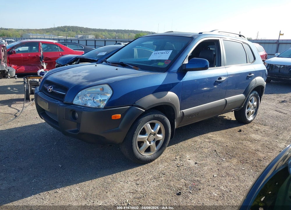 2005 HYUNDAI TUCSON GLS/LX VIN: KM8JN72D25U064079