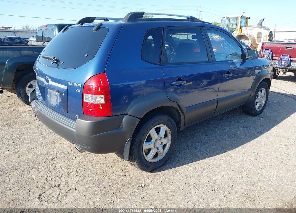 2005 HYUNDAI TUCSON GLS/LX VIN: KM8JN72D25U064079