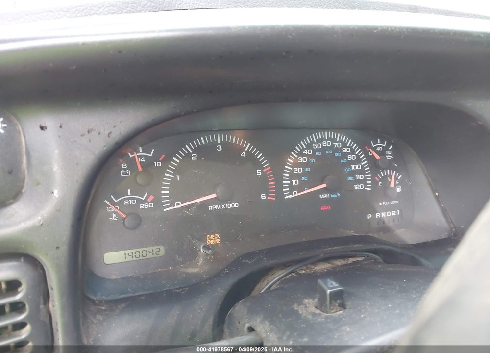 1998 DODGE RAM 2500 VIN: 3B7KF26Z9WM240954
