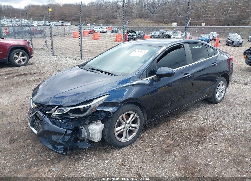 2016 CHEVROLET CRUZE LT AUTO VIN: 1G1BE5SM2G7287035