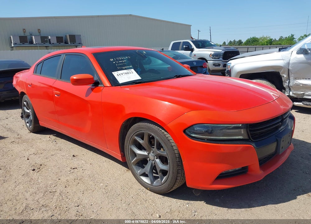 2016 DODGE CHARGER SXT VIN: 2C3CDXHG2GH297911