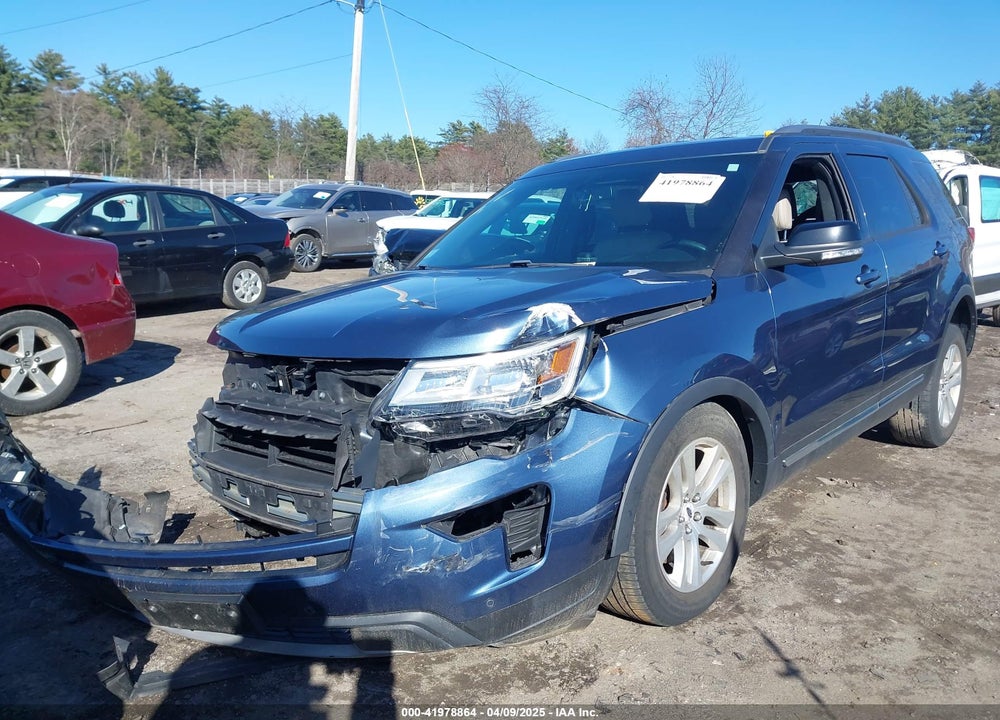2018 FORD EXPLORER VIN: 1FM5K8DH8JGC59211