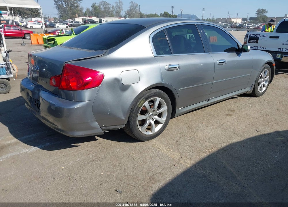 2006 INFINITI G35 VIN: JNKCV51E16M507298
