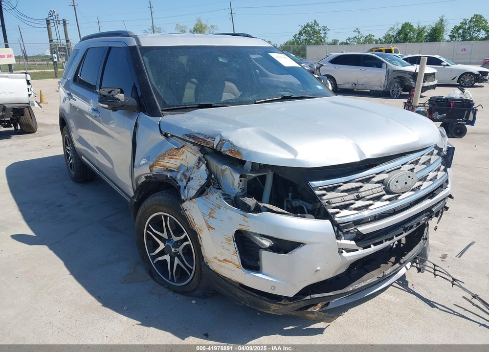 2018 FORD EXPLORER VIN: 1FM5K7D87JGB43038