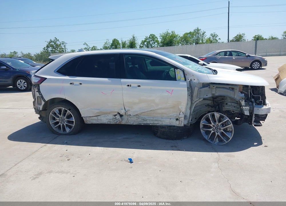 2018 FORD EDGE TITANIUM VIN: 2FMPK3K84JBC59910