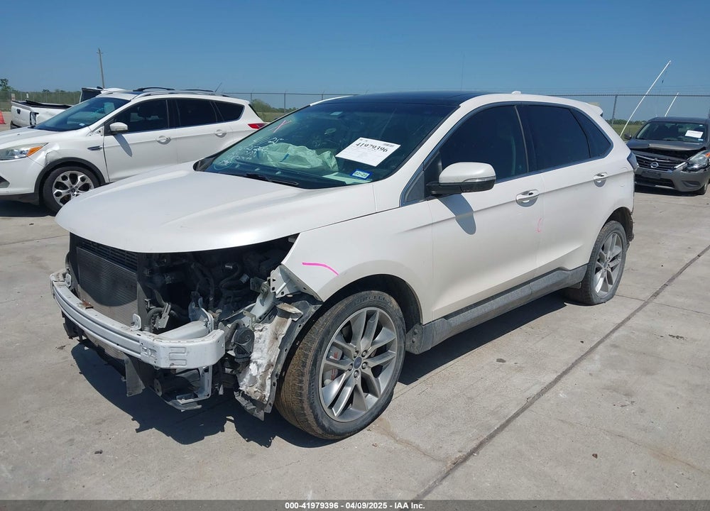 2018 FORD EDGE TITANIUM VIN: 2FMPK3K84JBC59910