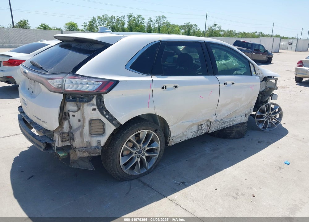 2018 FORD EDGE TITANIUM VIN: 2FMPK3K84JBC59910