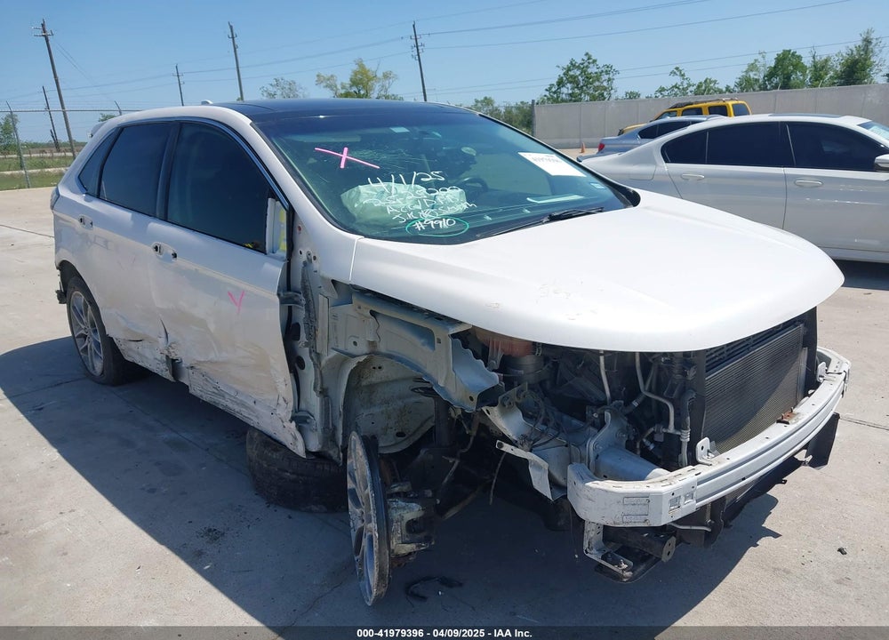 2018 FORD EDGE TITANIUM VIN: 2FMPK3K84JBC59910