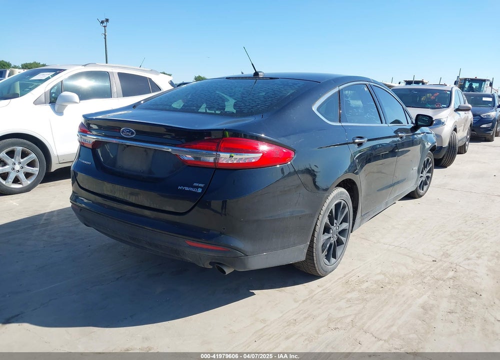 2017 FORD FUSION HYBRID SE VIN: 3FA6P0LU0HR322837