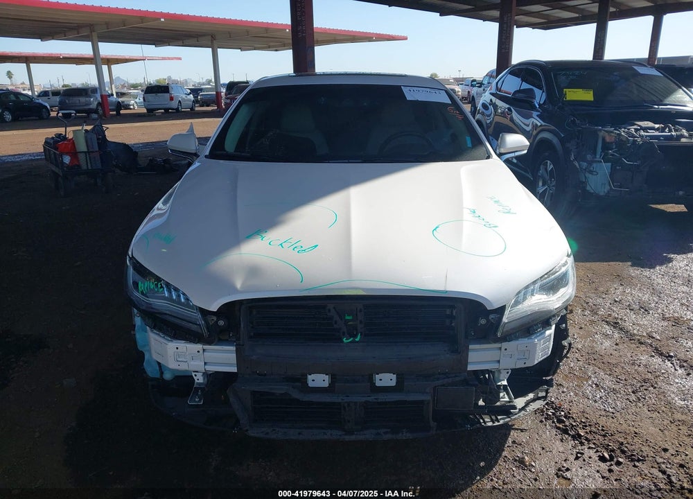 2019 LINCOLN MKZ VIN: 3LN6L5MU8KR608469