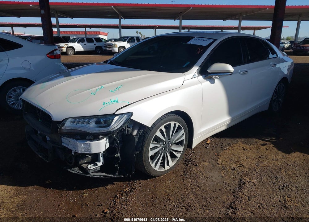 2019 LINCOLN MKZ VIN: 3LN6L5MU8KR608469