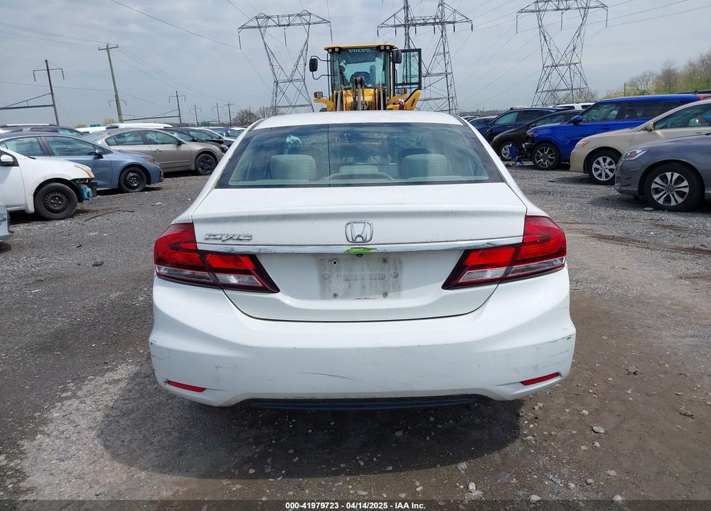 2014 HONDA CIVIC VIN: 2HGFB2F58EH554152