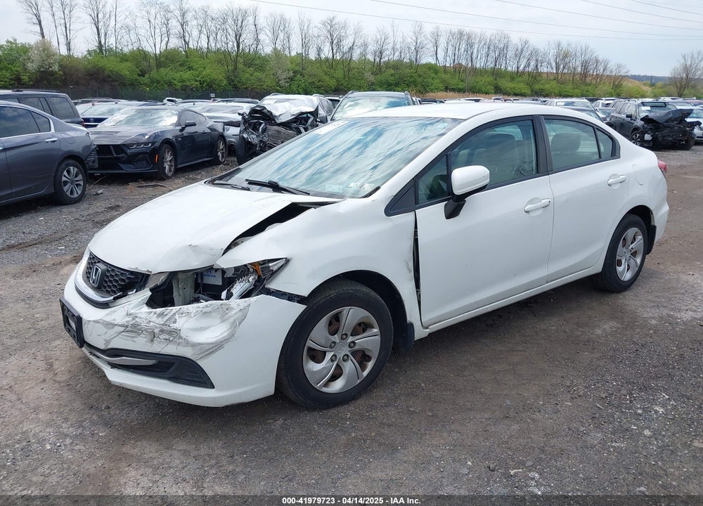 2014 HONDA CIVIC VIN: 2HGFB2F58EH554152