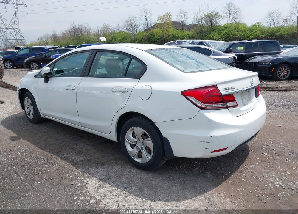 2014 HONDA CIVIC VIN: 2HGFB2F58EH554152