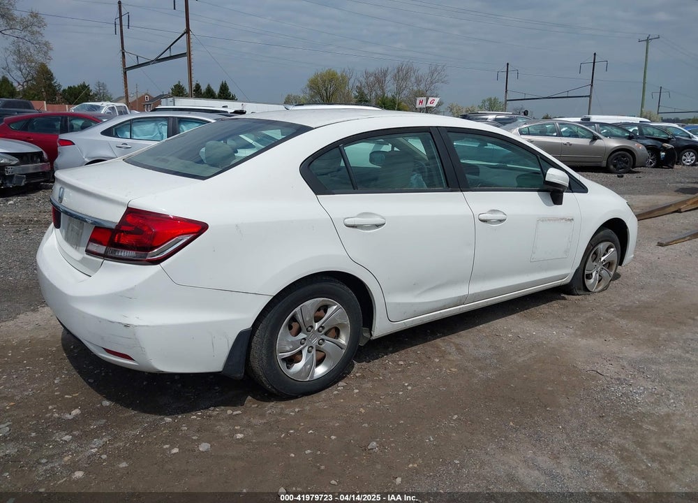 2014 HONDA CIVIC VIN: 2HGFB2F58EH554152