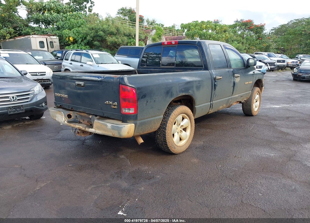 2004 DODGE RAM 1500 SLT/LARAMIE VIN: 1D7HU18D74S659035