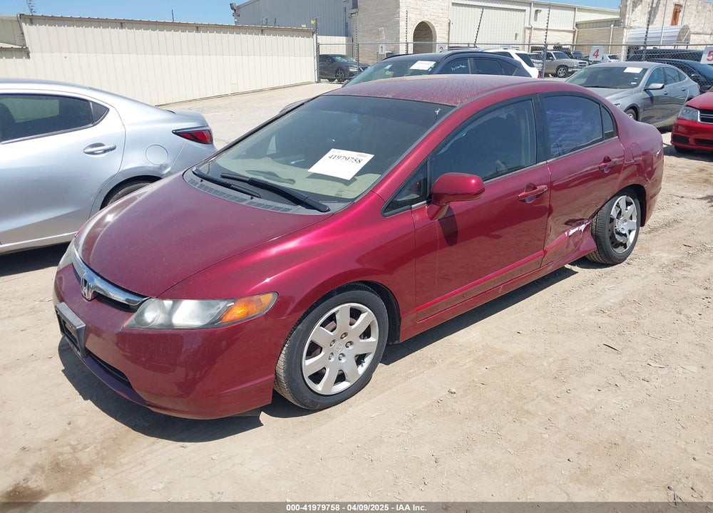 2006 HONDA CIVIC LX VIN: 1HGFA16586L076039