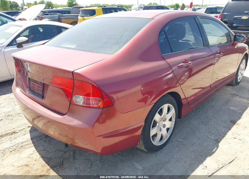 2006 HONDA CIVIC LX VIN: 1HGFA16586L076039