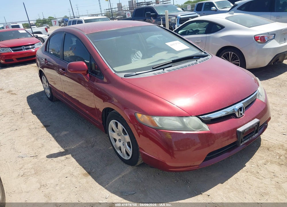 2006 HONDA CIVIC LX VIN: 1HGFA16586L076039