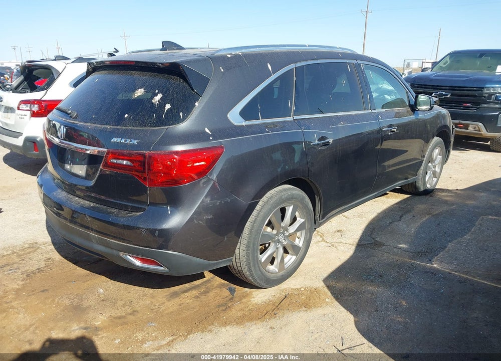 2015 ACURA MDX ADVANCE PKG W/ENTERTAINMENT PKG VIN: 5FRYD3H8XFB010210