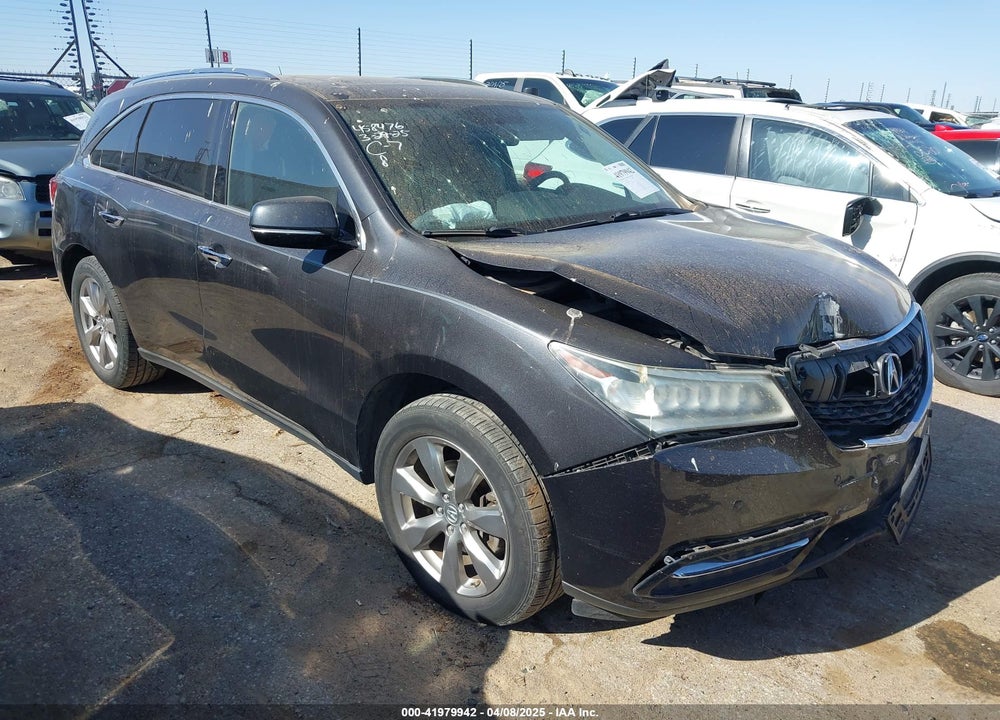 2015 ACURA MDX ADVANCE PKG W/ENTERTAINMENT PKG VIN: 5FRYD3H8XFB010210