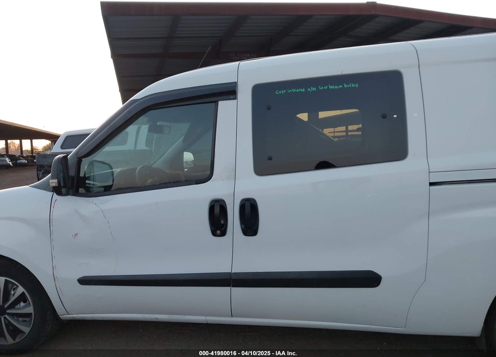 2021 RAM PROMASTER CITY VIN: ZFBHRFABXM6T84886