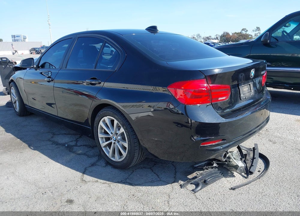 2017 BMW 320I VIN: WBA8E1G52HNU15294