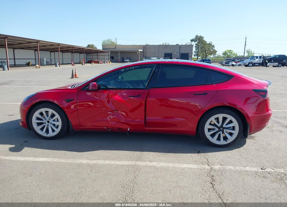 2022 TESLA MODEL 3 VIN: 5YJ3E1EA0NF372226