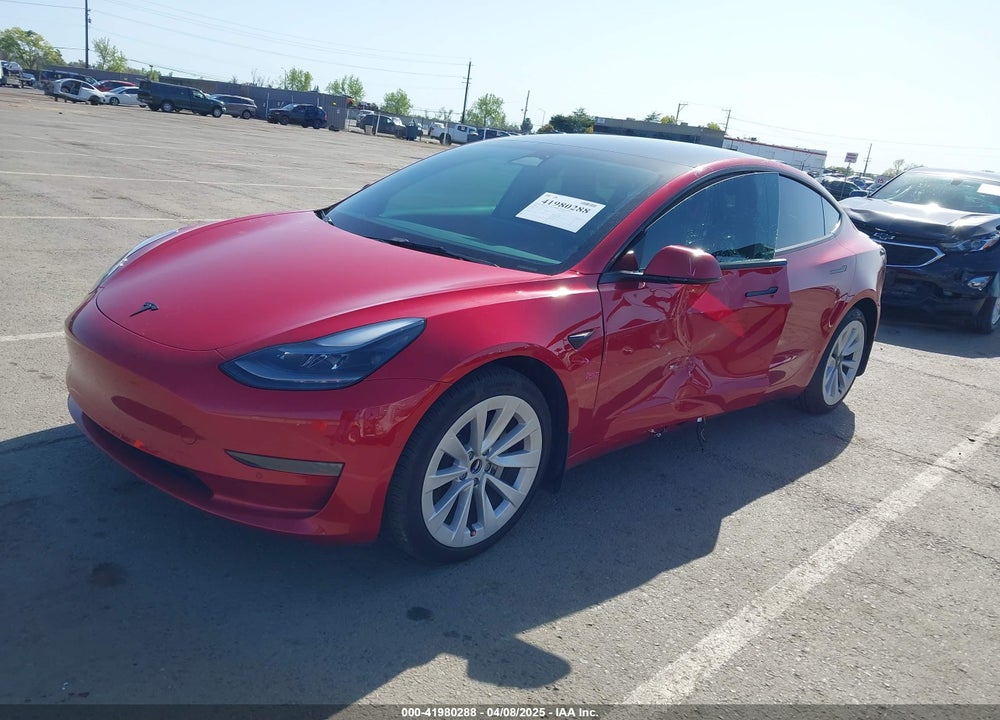 2022 TESLA MODEL 3 VIN: 5YJ3E1EA0NF372226