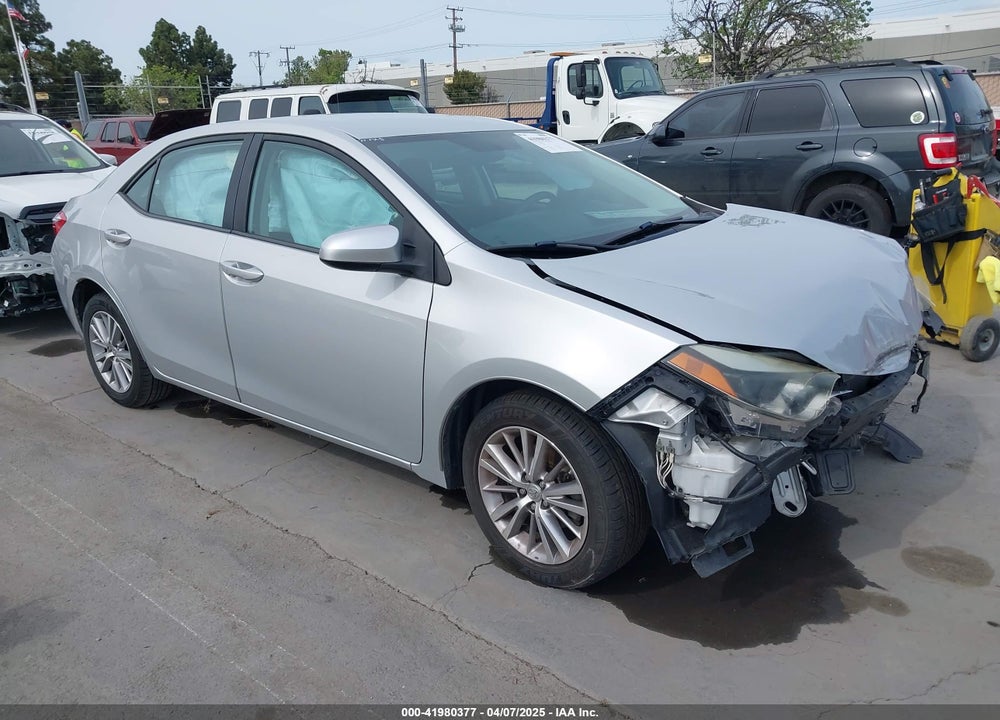 2014 TOYOTA COROLLA LE PREMIUM VIN: 2T1BURHE6EC135515