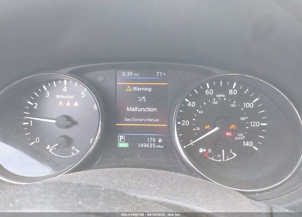 2020 NISSAN ROGUE SV FWD VIN: 5N1AT2MT5LC754506