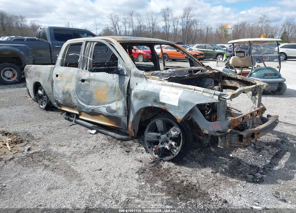2012 RAM 1500 SPORT VIN: 1C6RD7MT8CS267282
