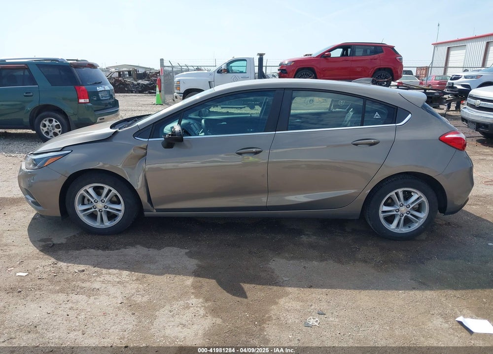 2017 CHEVROLET CRUZE LT AUTO VIN: 3G1BE6SM3HS544678