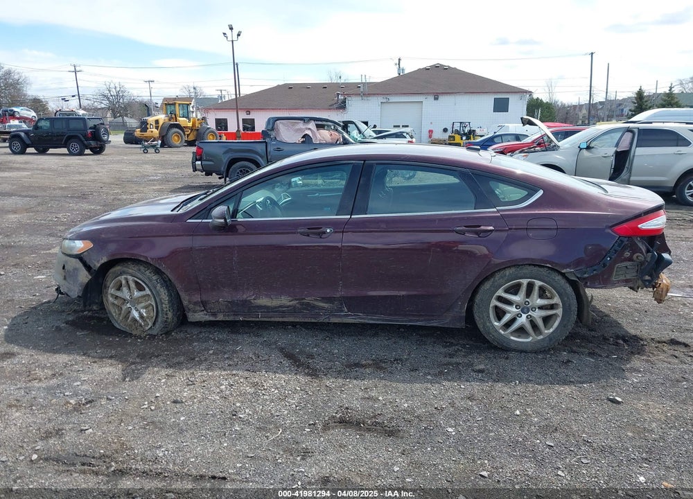 2013 FORD FUSION VIN: 3FA6P0HR0DR147598