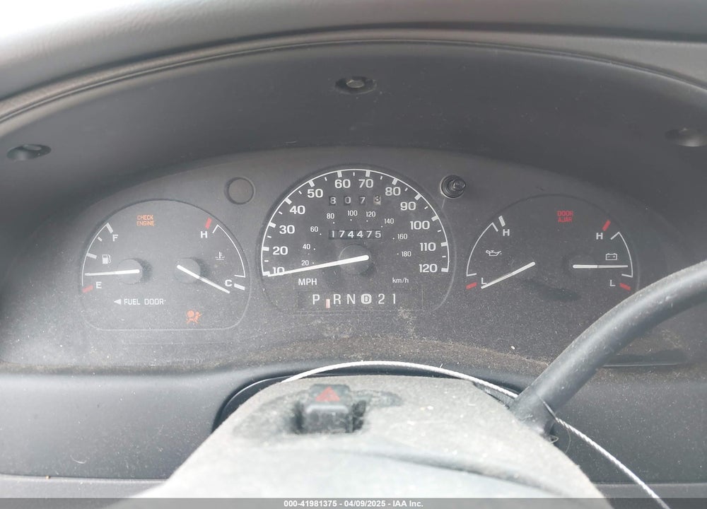 1999 FORD RANGER VIN: 1FTYR10C2XPA95039