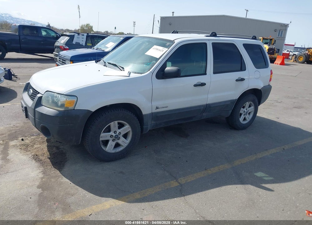 2006 FORD ESCAPE HYBRID VIN: 1FMYU96H96KD56271