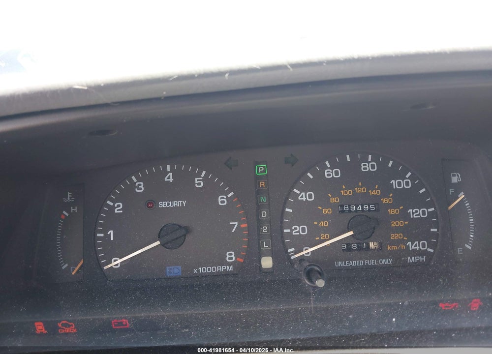 1991 TOYOTA CRESSIDA LUXURY VIN: JT2MX83E7M0075862