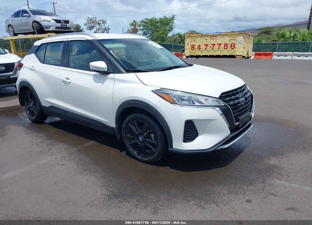 2022 NISSAN KICKS SV XTRONIC CVT VIN: 3N1CP5CV9NL481697