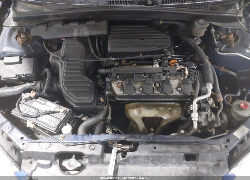 2005 HONDA CIVIC LX VIN: 2HGES16585H534585