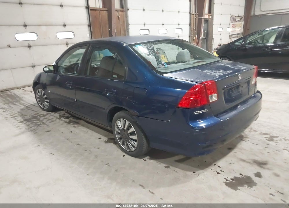 2005 HONDA CIVIC LX VIN: 2HGES16585H534585