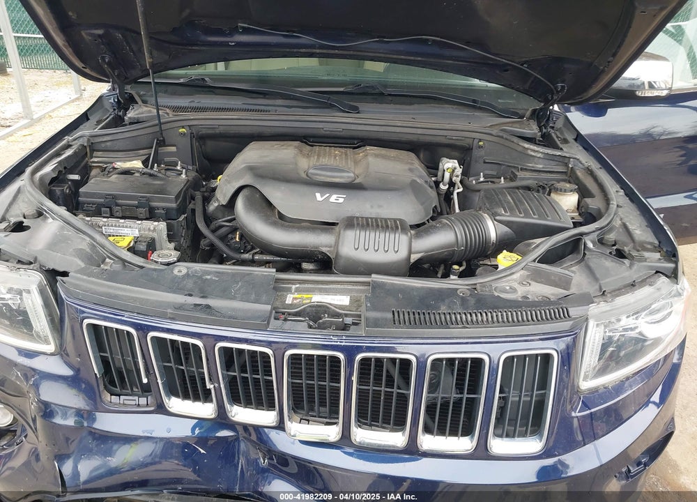 2014 JEEP GRAND CHEROKEE VIN: 1C4RJFBG4EC347208