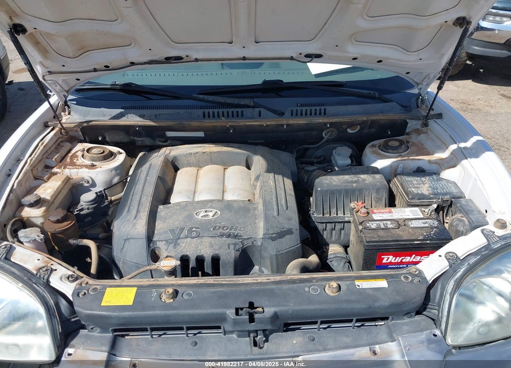 2006 HYUNDAI SANTA FE GLS VIN: KM8SC13D96U080643