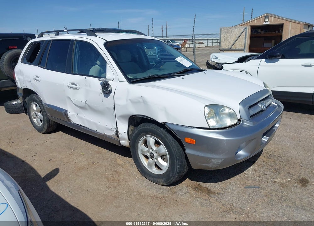 2006 HYUNDAI SANTA FE GLS VIN: KM8SC13D96U080643