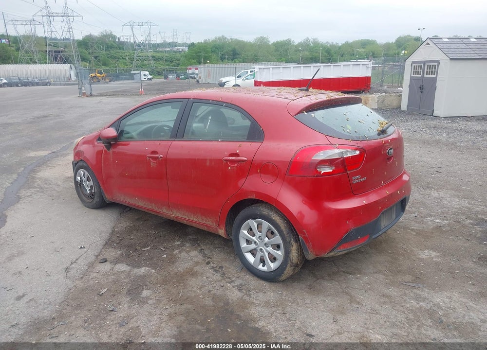 2014 KIA RIO LX VIN: KNADM5A31E6376820