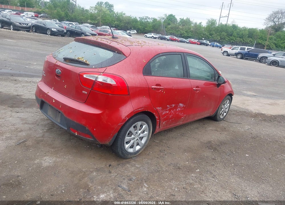 2014 KIA RIO LX VIN: KNADM5A31E6376820