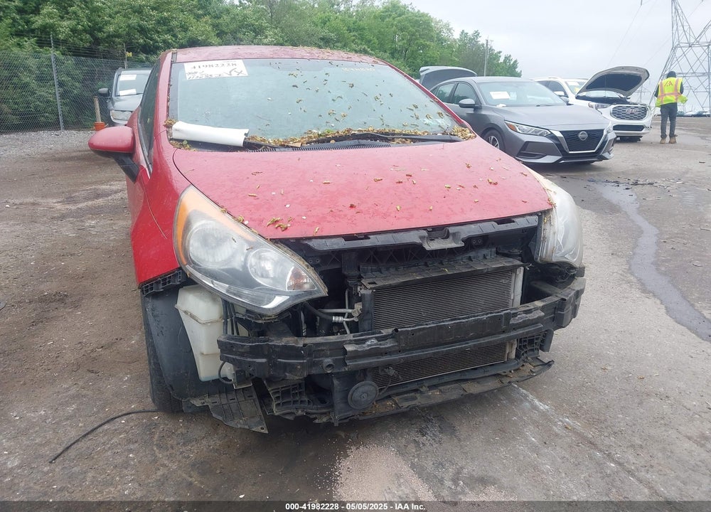 2014 KIA RIO LX VIN: KNADM5A31E6376820